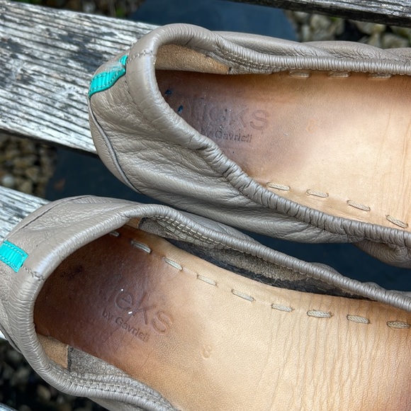 TIEKS  Taupe Ballet Flats women’s size 8 - Picture 11 of 16